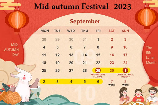 ControlTech Supply Limited 2023 Mid-Autumn Festival and National Day Holiday Notice