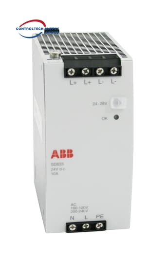 ABB 3BSC610066R1 SD833 Stromversorgung auf Lager