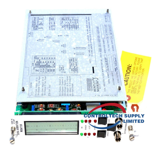 Bently Nevada 3300/35-13-01-01-00-00 Velocation Monitor készletben