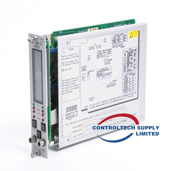 Bently Nevada 3300/20-12-01-02-00-02 Dual Thrust Position Monitor موجود است