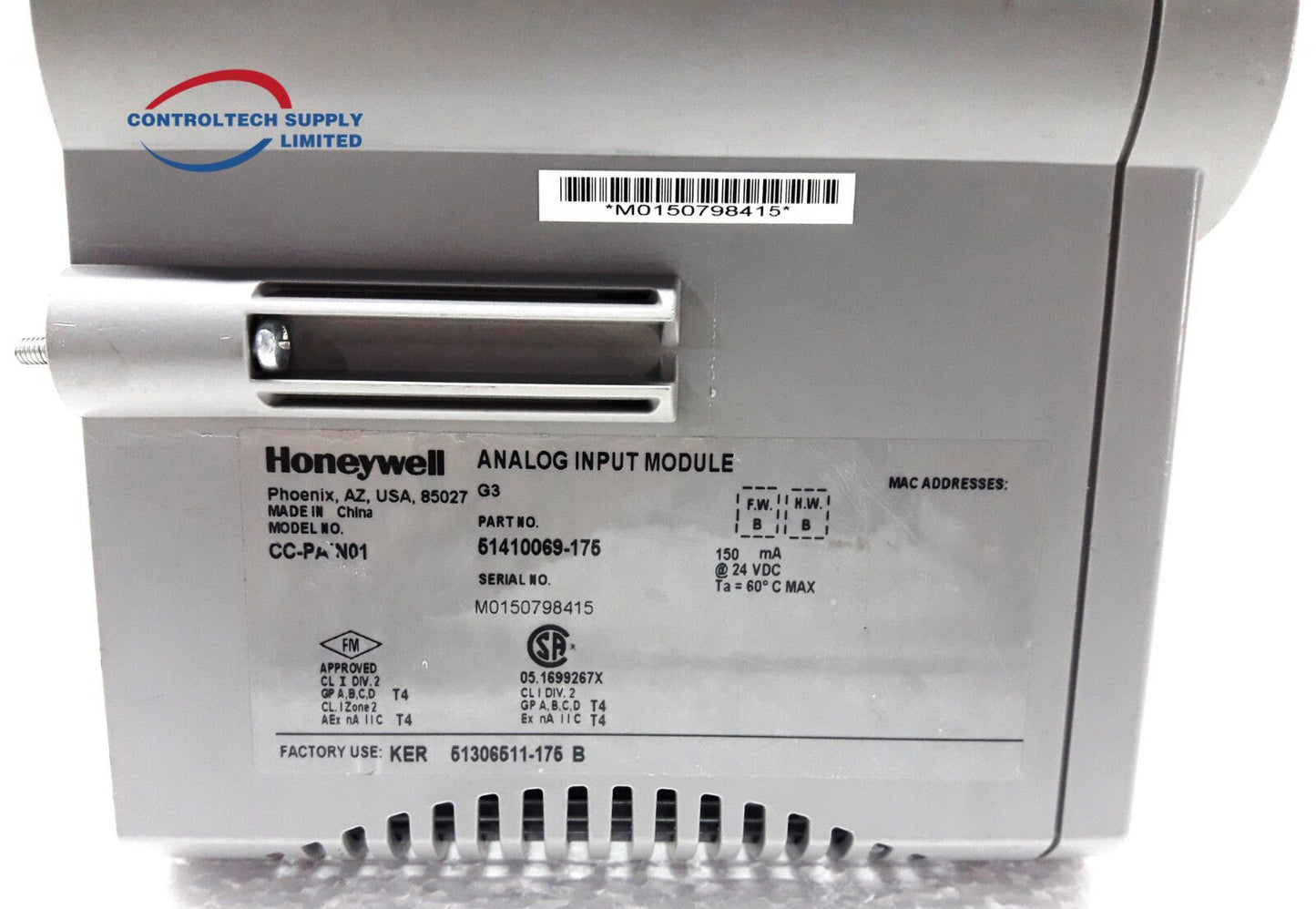 Honeywell CC-PAIN01 51410069-175 augsta līmeņa analogās ievades modulis