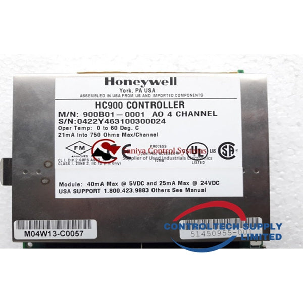 Honeywell 900B01-0001 Αναλογική μονάδα εξόδου Διαθέσιμο