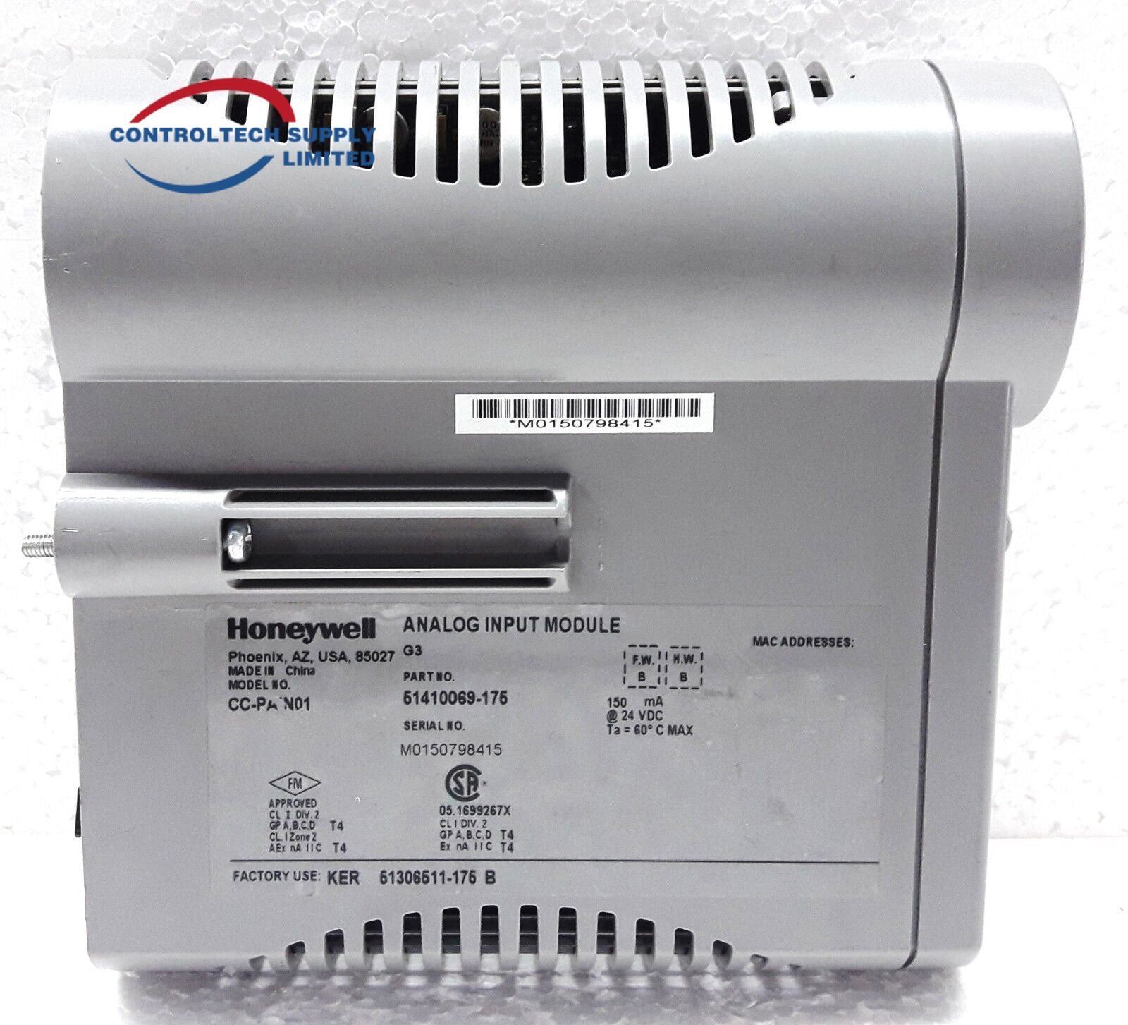 Honeywell CC-Pain01 51410069-175 Modul Input Analog Tingkat Tinggi