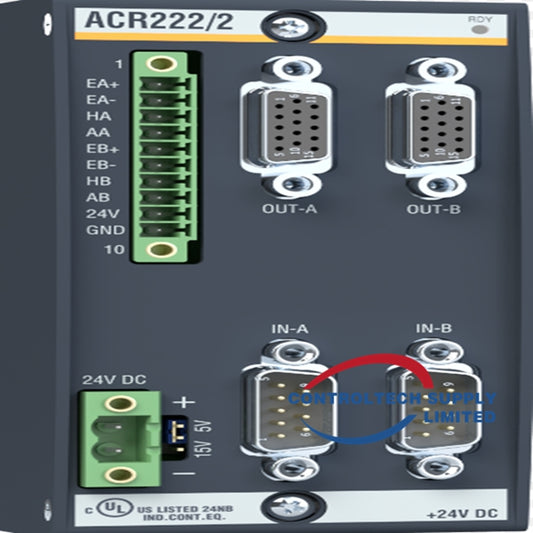 BACHMANN ACR222/2 motora kontroliera modulis ir noliktavā