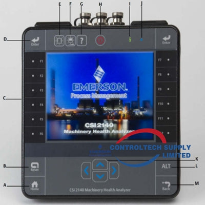 Emerson CSI 2140 CSI2140 Machinery Health Analyzer