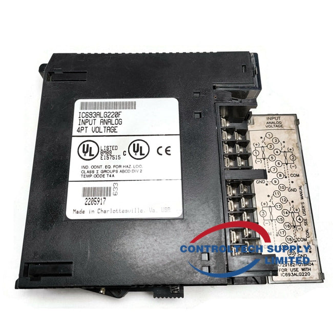 Módulo de entrada analógica GE Fanuc IC693ALG220F en stock