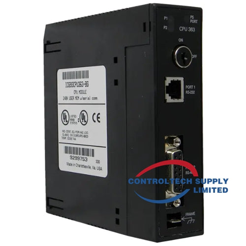 GE Fanuc IC693CPU363-AB Mərkəzi Prosessor (CPU) Modulu