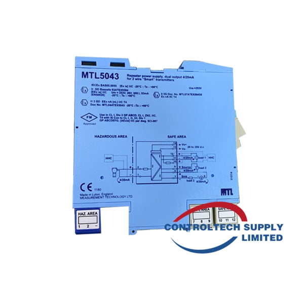 Τροφοδοτικό MTL MTL5043 Repeater Διαθέσιμο