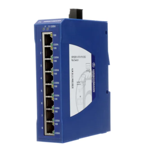 Bộ chuyển mạch Ethernet công nghiệp không được quản lý HIRSCHMANN SPIDER II 8TX