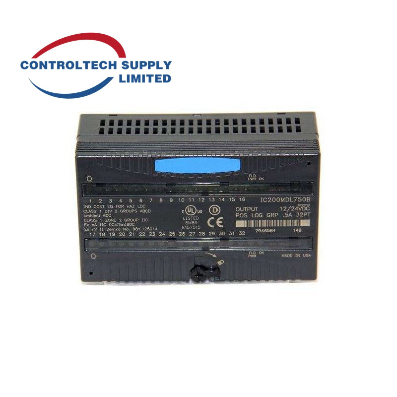 GE IC200MDL750 وحدة الإخراج وصول جديدة