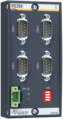 BACHMANN RS204 00021235-00 Serial Interface Module