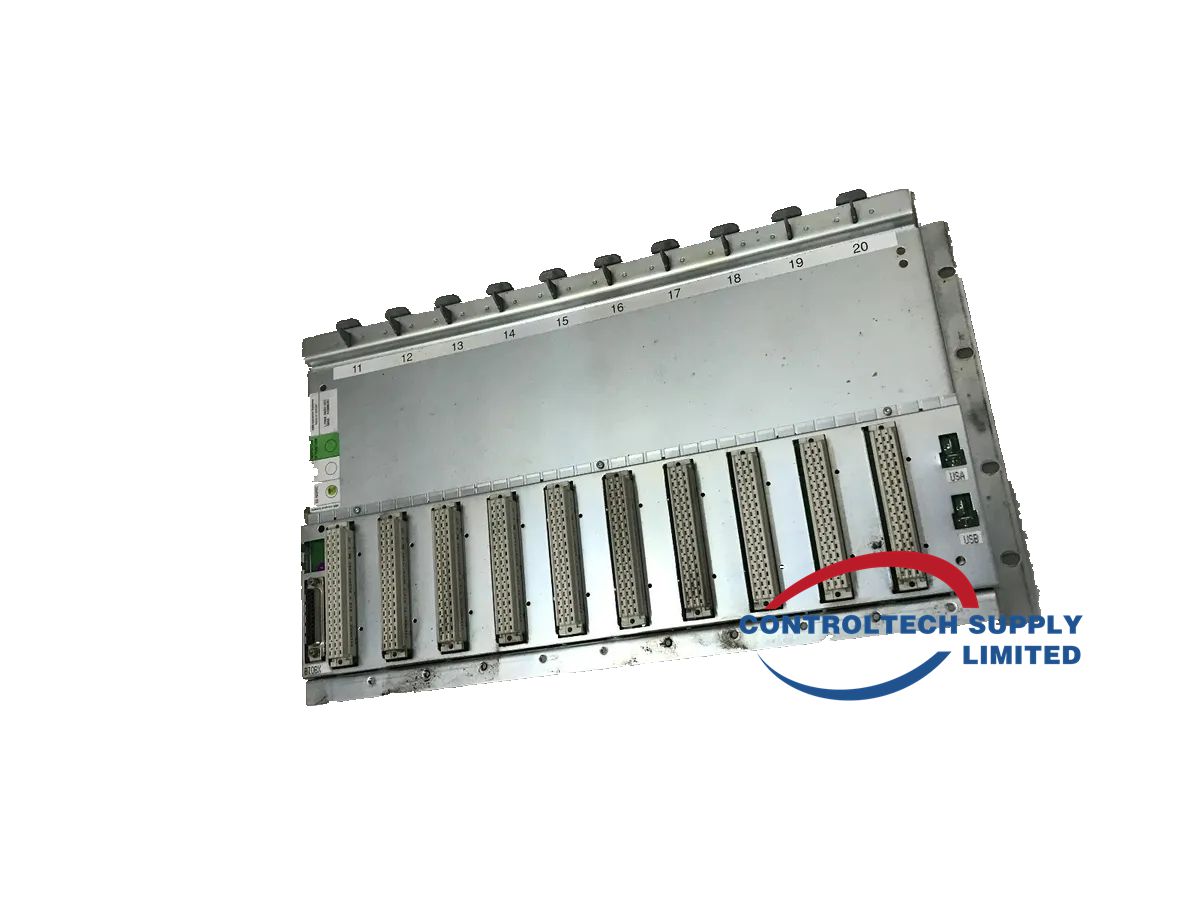 ABB RF620 3BHT100011R1 Extension Backplane 10 υποδοχές