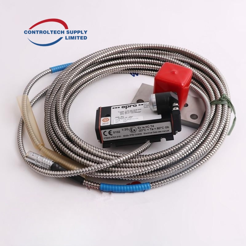 EPRO PR6423/002-030 Sensor de corrientes parásitas de 8 mm con cable de extensión de 8 metros