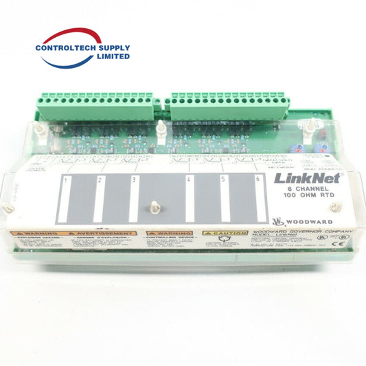 وحدة الإدخال التناظرية WOODWARD 9905-970 LinkNet ذات 6 قنوات متوفرة في المخزون