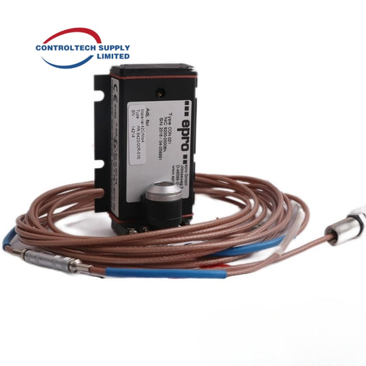 EPRO PR6423/012-100 Sensor de corrente de Foucaco de 8 mm com cabo de extensão de 4 metros